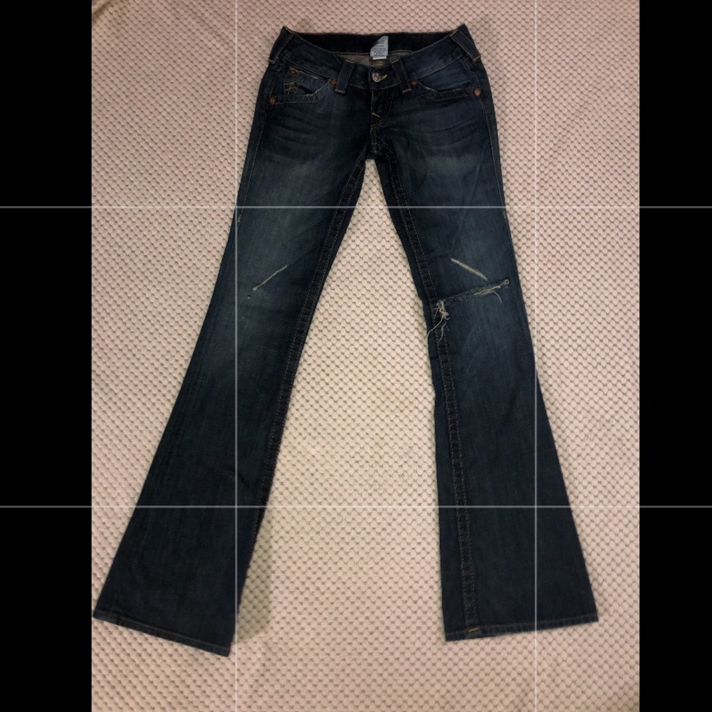 True religion bell bottom jeans